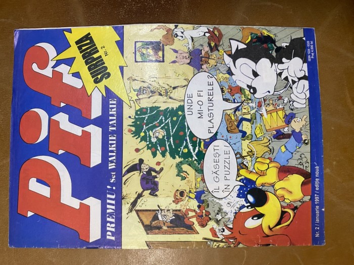 PIF nr. 2/1997 - limba romana - banda desenata/comics