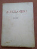 Poezii. Editie Omagiala, 1940 ingrijita de Herescu. Ilustr. Demian - Alecsandri, Alta editura, Vasile Alecsandri