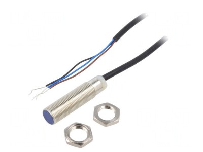 Senzor Inductiv PNP NO 0-4mm M12 IP67 10-36VDC 200mA foto