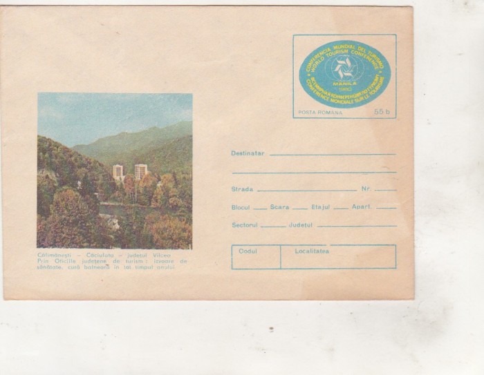bnk ip Conferinta mondiala a Turismului - Calimanesti Caciulata - unc - 1980