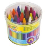 Set Creioane Cerate Jumbo, Crayola, 24 buc, multicolor