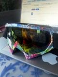 Ochelari sportivi ROY, goggle cross/quad, unisex, lentila oglinda, dimensiune adult