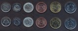 LIBAN █ SET COMPLET DE MONEDE █ 10+20+50 Haler +1+2+5+10 Korun █ 1996-2007 █ UNC