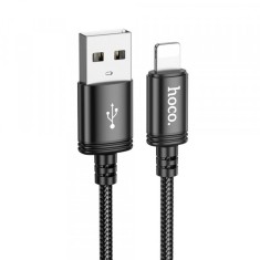 Cablu Date si Incarcare USB-A - Lightning HOCO X89, 18W, 2m, Negru