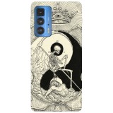 Husa compatibila cu Motorola Edge 20 Lite model Life and death cycle, Silicon, TPU, Viceversa, Transparent, Carcasa