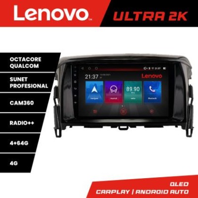 Navigatie Mitsubishi Eclipse Cross 2017- Android radio gps internet 8 core QLED Qualcomm 4+64 360 Lenovo CarStore Technology foto