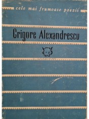 Grigore Alexandrescu - Poezii (Editia: 1963) foto
