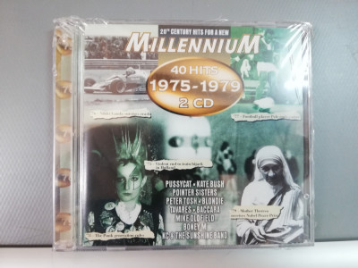 Millennium 40 Hits 1975-1979 - 2CD - Selectiuni - (1998/EMI/UK) - CD/Nou-Sigilat foto