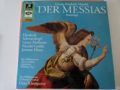 Mesia -Handel- London, Otto Klemperer foto