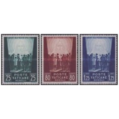 Vatican 1942 - Ajutor pentru victimele războiului, serie neuzata