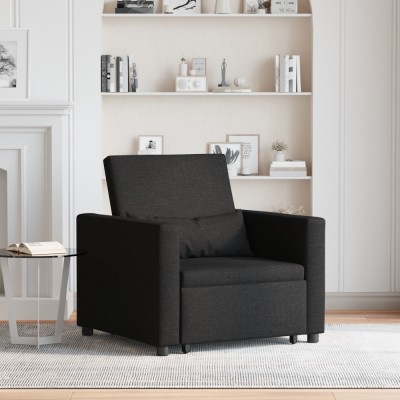 Gossi sofa convertible 3 in 1 fotoliu singur negru foto