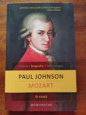Paul Johnson Mozart, O viata foto