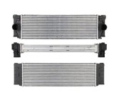 Intercooler Mercedes Sprinter, 06.2006-2018, motor 2.1 CDI, 3.0 CDI, diesel, 1.8 compressor, benzina, cu/fara AC, aluminiu brazat/plastic, 640x205x64, Rapid