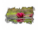 Autocolant decorativ, Gaura in perete, Arbori si flori, Multicolor, 83 cm, 481ST-3, Oem