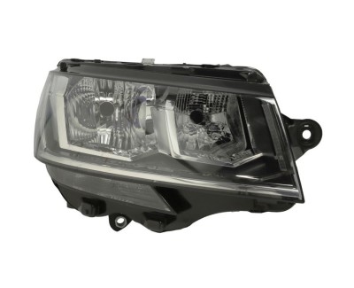 Far VW TRANSPORTER/MULTIVAN (T6.1), 04.2019-, partea dreapta, DEPO, H15+H7+WY21W; electrical; cu motor; halogen, foto