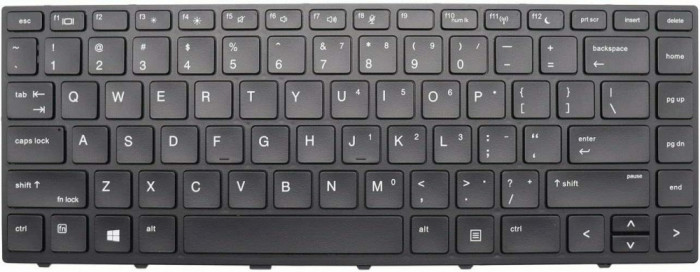 Tastatura Laptop, HP, ProBook 430 G5, 440 G5, 445 G5, 640 G4, 645 G4, 9Z.NEESQ.001