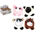 Dinkies 7cm Animale Fermă Jucării Moale Păpușă Pildă Porc Oaie Vacă Cal Colecționabile