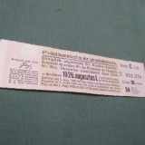 CUPOANE DE TREZORERIE CU REDUCERE 1926 UNGARIA