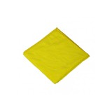 Set 10 lavete microfibra, pentru sticla, 30x30 cm galbene