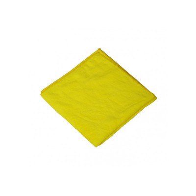 Set 10 lavete microfibra, pentru sticla, 30x30 cm galbene foto