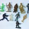 12 soldat inelului scooby doo mongol pilot vampir monstru articulat vintage T1