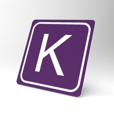 Placuta violet K foto