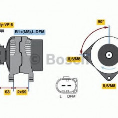 Generator / Alternator VW LT II platou / sasiu (2DC, 2DF, 2DG, 2DL, 2DM) (1996 - 2006) BOSCH 0 986 042 810