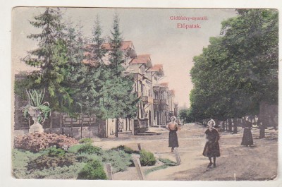 bnk cp Valcele Covasna - Vedere - circulata 1910 foto