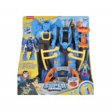 FISHER PRICE IMAGINEXT DC SUPER FRIENDS ROBOT BATMAN SI CENTRU DE COMANDA SuperHeroes ToysZone, Mattel