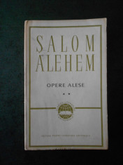 SALOM ALEHEM - OPERE ALESE volumul 2 STELE RATACITOARE foto