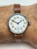 CEAS ARGINT 800 - MILITAR De Tranzitie - TRENCH WATCH - Functional - Vintage - 1915 !