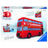 PUZZLE 3D AUTOBUZ LONDRA, 216 PIESE, Ravensburger