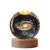 Lampa, Glob de Cristal, Calea lactee, Glob - 6 cm diametru, Baza - 2 cm inaltime, lumina calda, Oem