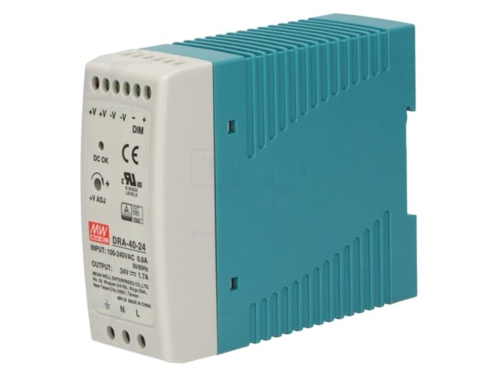 Alimentator DIN 24V DC 1.7A