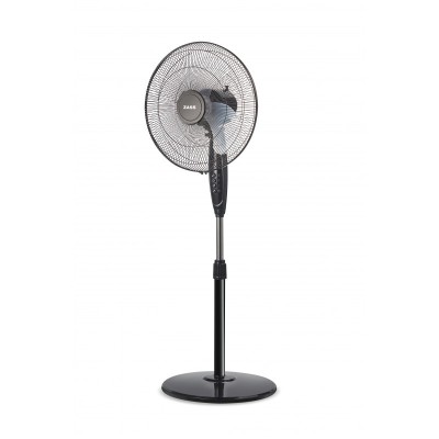 Ventilator cu picior Zass, 45 W, 3 trepte, inaltime reglabila, Negru foto