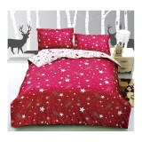 Cumpara ieftin Lenjerie de Pat 4 Piese - Bumbac Satinat - DNA79