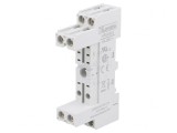 Stativ PIN 8 10A 250VAC pentru șină DIN HR30 HR50