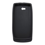 Husa silicon neagra pentru Nokia 700