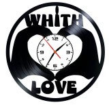 WHITH LOVE-ceas de perete