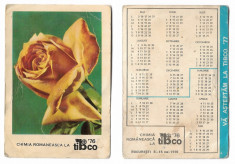 Calendar romanesc de buzunar - anul 1976 - Chimia romaneasca la TIBCO &amp;#039;76 foto