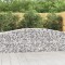 Gossi cosuri gabion arcuite 7 buc, 400x50x80/100 cm, fier galvanizat