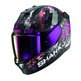 Casca integrala Shark Skwal i3 Hellcat negru/gri/mov/roz marime M