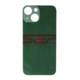 Capac Baterie iPhone 13 Mini Verde Compatibil, Decupaj Camera Mare
