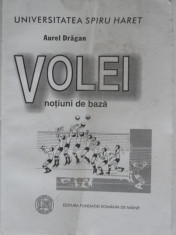 VOLEI. NOTIUNI DE BAZA - AUREL DRAGAN foto