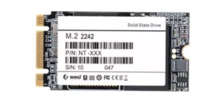 256 GB SSD M.2, NVMe, Format 2242, Refurbished