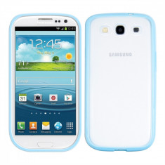 Husa pentru Samsung Galaxy S3, Silicon, Albastru, 11178.04