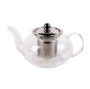 Ceainic de sticla cu filtru metalic inoxidabil AVEC 600 ml