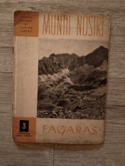 muntii fagaras cu harta foto