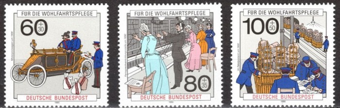 C2289 - Germania RF 1990 - Posta 3v.neuzat,perfecta stare