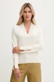 United Colors of Benetton pulover culoarea bej, light, 1W2AD4034